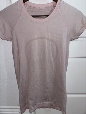 Lululemon Light Pink Active Tee